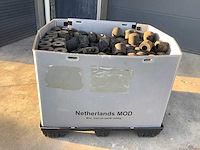 Kist met rubber - afbeelding 2 van  5