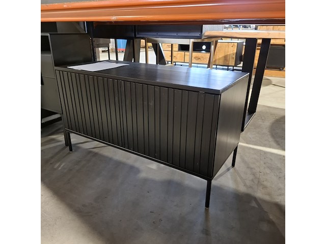 Kistbank, televisiemeubel en nachtkastje, byfonq en woood - afbeelding 3 van  11