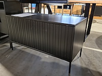 Kistbank, televisiemeubel en nachtkastje, byfonq en woood - afbeelding 3 van  11