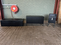 Kistbank, televisiemeubel en nachtkastje, byfonq en woood - afbeelding 1 van  11