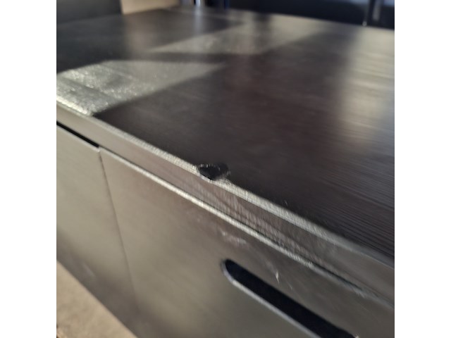 Kistbank, televisiemeubel en nachtkastje, byfonq en woood - afbeelding 10 van  11