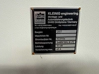 Kistler nc joining module incl. kleinig besturing. - afbeelding 6 van  12