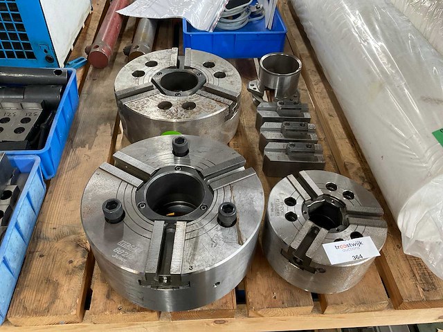 Kitagawa bb210 / b-210 / b-206 klauwplaat (3x) - afbeelding 1 van  1
