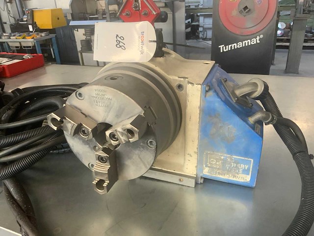 Kitagawa jn07tn cnc hydraulische draaitafel met besturing - afbeelding 5 van  6