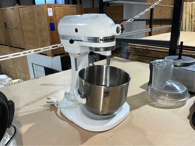 Kitchen aid 5kpm5ewh keukenrobot - afbeelding 2 van  3