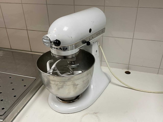 Kitchenaid 5k45ss keukenmachine - afbeelding 1 van  3