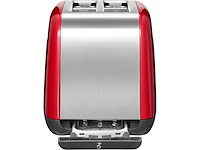 Kitchenaid 5kmt221eer broodrooster voor 2 schijven rood - afbeelding 2 van  3