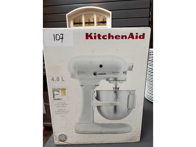Kitchenaid 5kpm5ewh keukenmachine - afbeelding 5 van  6