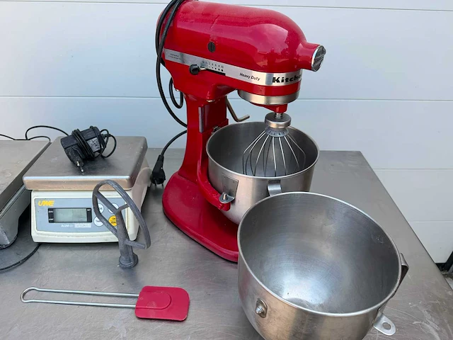 Kitchenaid + jelly - geleispuit + mixer + weegschalen - overige bakkerijmachines - afbeelding 3 van  4