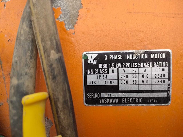 Kito ef2-596 ketting takel - afbeelding 4 van  6