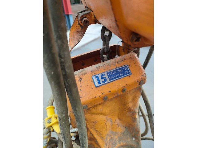 Kito ef2-596 ketting takel - afbeelding 5 van  6