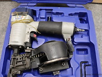 Kitpro basso pneumatische coil nagelpistool c31/45-a1 incl. opbergkoffer - afbeelding 2 van  8