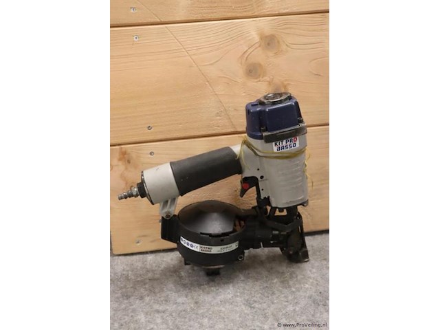 Kitpro basso pneumatische coil nagelpistool c31/45-a1 incl. opbergkoffer - afbeelding 6 van  8