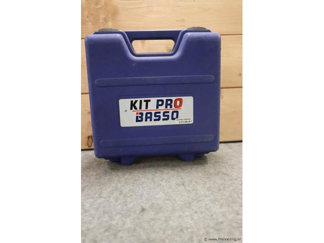 Kitpro basso pneumatische coil nagelpistool c31/45-a1 incl. opbergkoffer - afbeelding 8 van  8