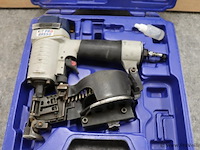 Kitpro basso pneumatische coil nagelpistool c31/45-a1 incl. opbergkoffer - afbeelding 2 van  9