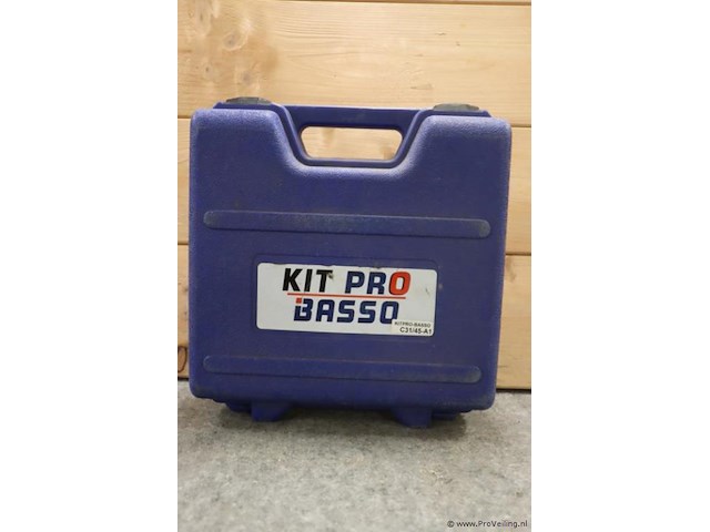 Kitpro basso pneumatische coil nagelpistool c31/45-a1 incl. opbergkoffer - afbeelding 9 van  9