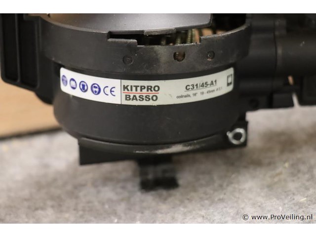 Kitpro basso pneumatische coil nagelpistool c31/45-a1 - afbeelding 7 van  8