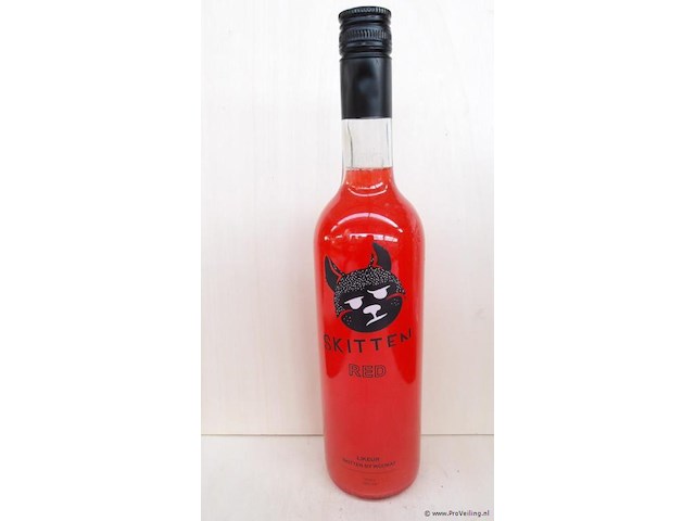Kitten red likeur - 70 cl - winkelverkoopprijs € 9.95 - afbeelding 1 van  2