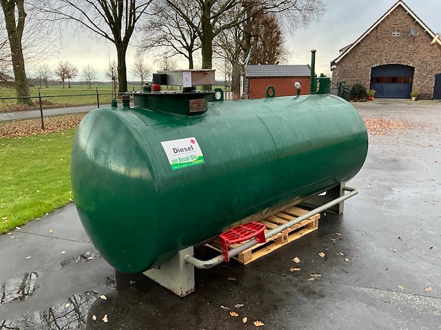 Kiwa horizontale diesel opslagtank - afbeelding 4 van  8