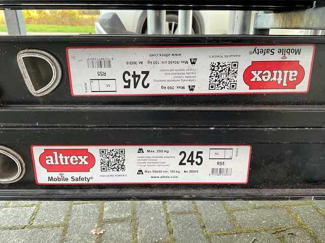 Klaas zijlstra steigeraanhanger v.v. altrex ergo steiger - afbeelding 12 van  13