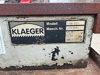 Klaeger hk221 beugelzaagmachine - afbeelding 2 van  10