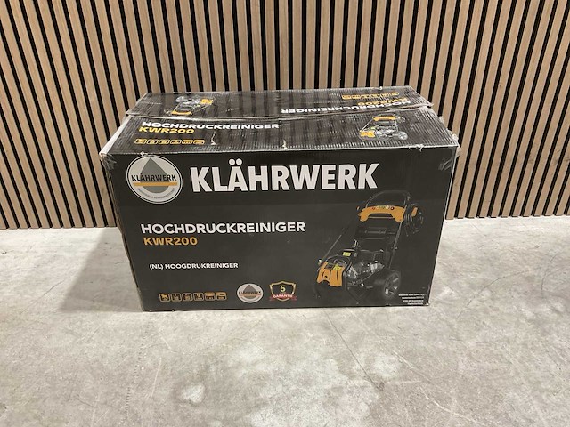Klahrwerk kwr200 hogedrukreiniger - afbeelding 23 van  43