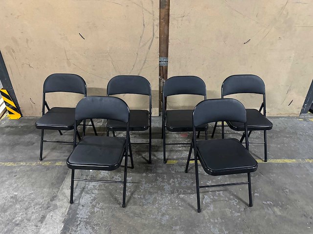 Klap stoel (6x) - afbeelding 1 van  3