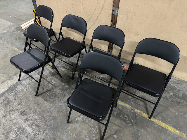 Klap stoel (6x) - afbeelding 2 van  3