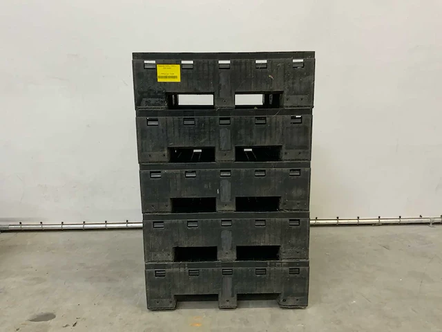 Klapkrat palletbox 1200x1000x800mm (12x) - afbeelding 3 van  9