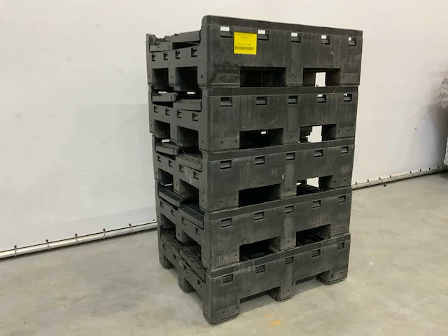 Klapkrat palletbox 1200x1000x800mm (12x) - afbeelding 8 van  9