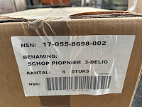 Klapschop 3-delig ongebruikt (32x) - afbeelding 3 van  4