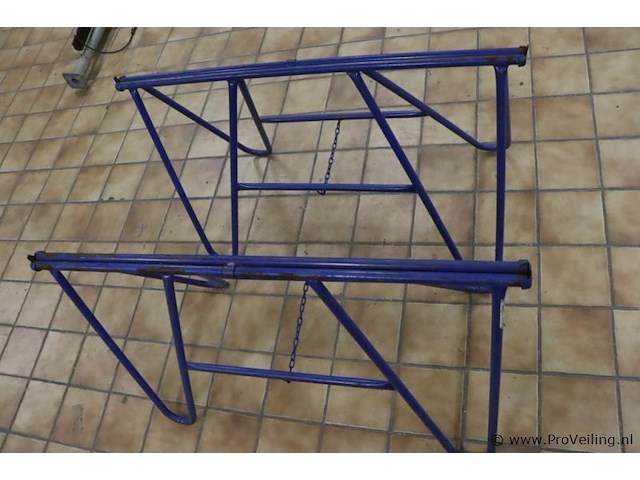 Klapschragen - 114x52x72cm - 2 stuks - afbeelding 1 van  4