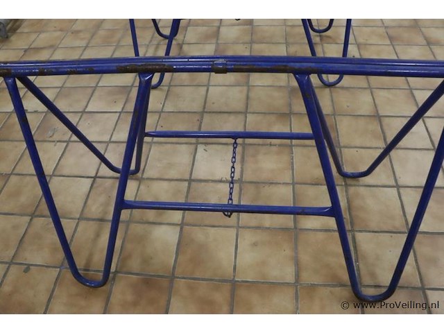 Klapschragen - 114x52x72cm - 2 stuks - afbeelding 2 van  4