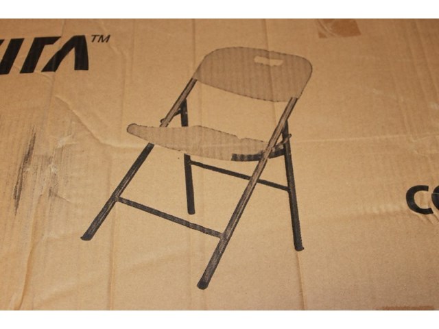 Klapstoel 44x46x57x83 fc200 wit 1 stuks - afbeelding 3 van  7