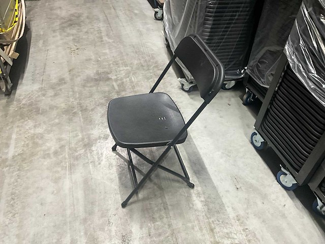 Klapstoel zwart (150x) - afbeelding 4 van  5