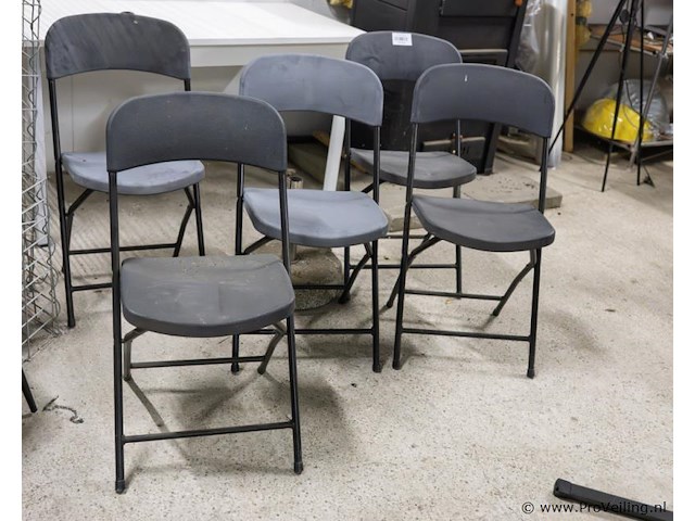 Klapstoelen - 5 stuks - afbeelding 1 van  2