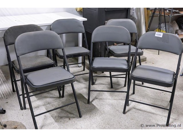 Klapstoelen - 6 stuks - afbeelding 1 van  2