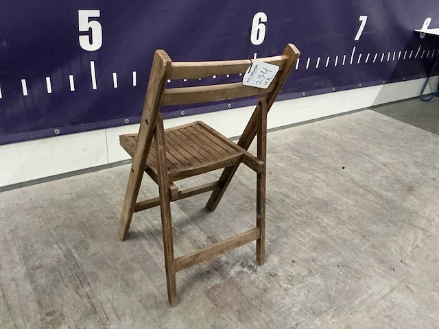 Klapstoel(hout) (11x) - afbeelding 4 van  6
