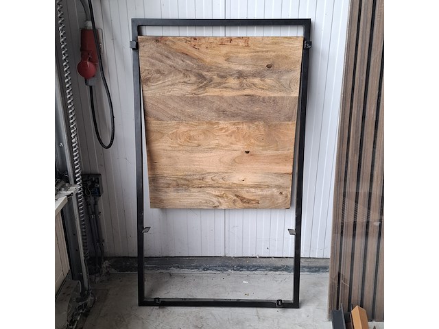 Klaptafel mangohout, 2026 - afbeelding 1 van  4