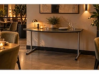 Klaptafel met ronde rand (4x)