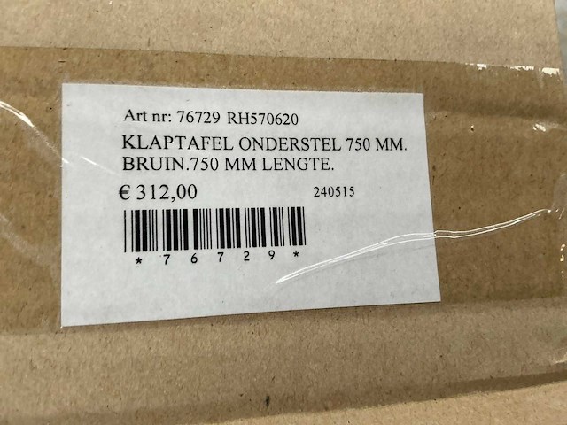 Klaptafel onderstel - afbeelding 3 van  5