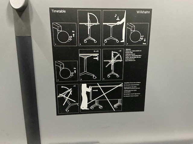 Klaptafels (4x) - afbeelding 4 van  4