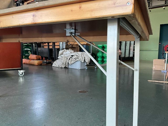 Klaptafels op trolly (16x) - afbeelding 4 van  8