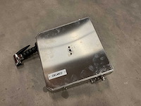 Klarco rvs slanghaspel met spuitpistool - afbeelding 1 van  2