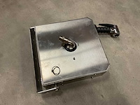 Klarco rvs slanghaspel met spuitpistool - afbeelding 2 van  2