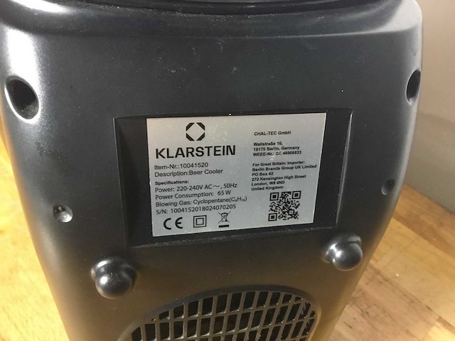 Klarstein - biertapinstallatie - afbeelding 4 van  5