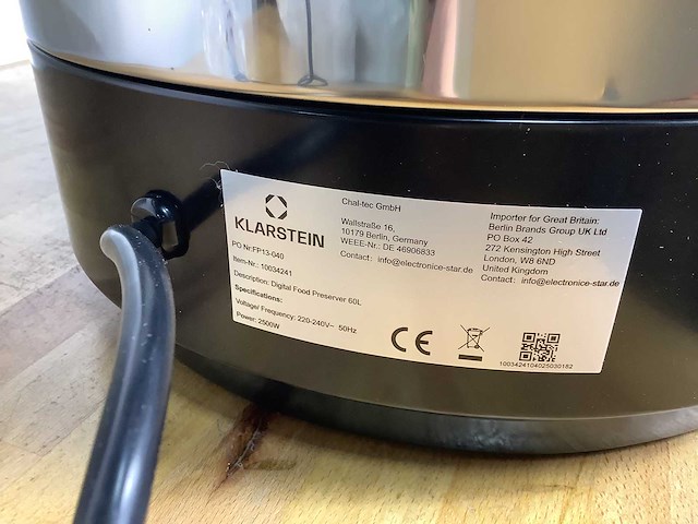 Klarstein - hot pot - afbeelding 7 van  7