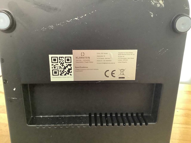 Klarstein - pasta maker - afbeelding 5 van  5