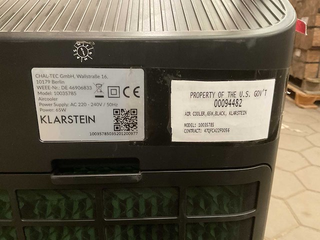 Klarstein 10035785 ventilator - afbeelding 7 van  7