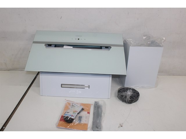 Klarstein bigbite schuine afzuigkap 60 cm glas - afbeelding 1 van  1